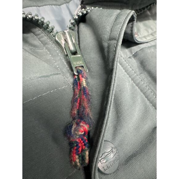 Vintage LL Bean Men's Thinsulate Thermal Insulation Parka L Green Chore Jacket - Picture 11 of 15